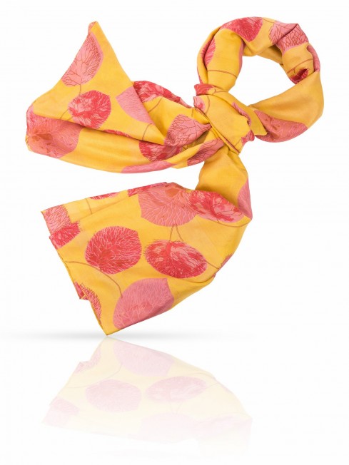 Палантин Женский SN-DRY.LEAF/PEACH.ROSE